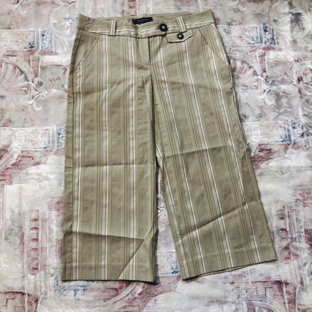 My Michelle Striped Capri Size 5